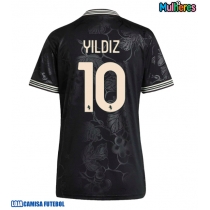Camisa de Futebol Juventus Kenan Yildiz #10 Equipamento Alternativo Mulheres 2025-26 Manga Curta